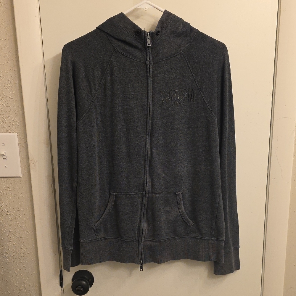 Victoria's Secret Gray Zip Up Jacket
